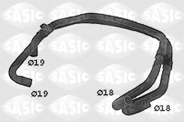 SASIC SWH4175 Шланг радіатора