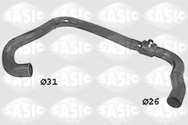 SASIC SWH0429 Шланг радіатора