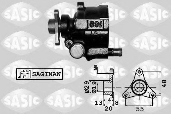 SASIC 7074001 Гідравлічний насос, кермо