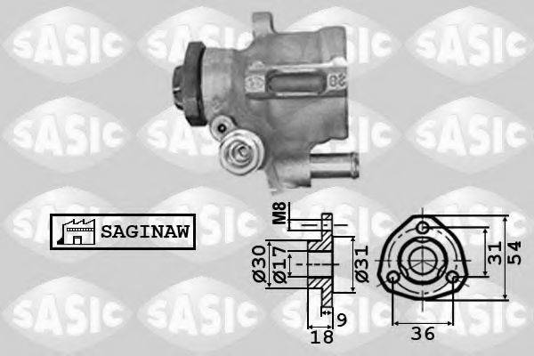 SASIC 7076028 Гідравлічний насос, кермо