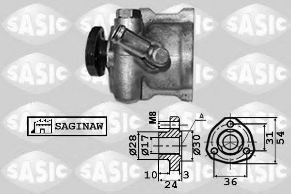 SASIC 7076030 Гідравлічний насос, кермо