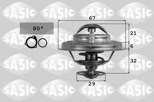 SASIC 9000087 Термостат, охолоджуюча рідина