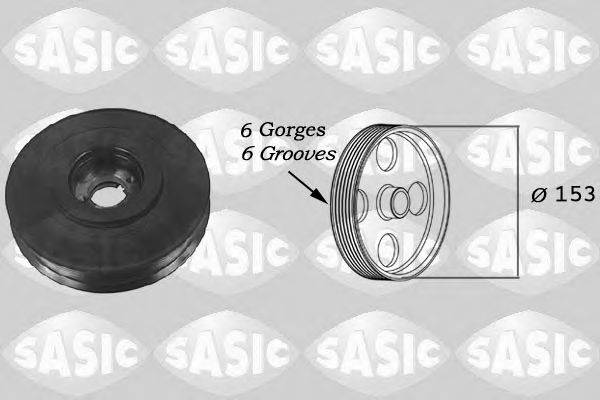 SASIC 2150011 Ремінний шків, колінчастий вал
