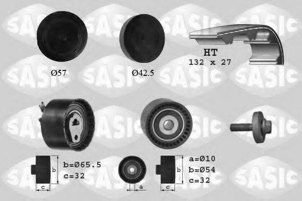 SASIC 1754008 Комплект ременя ГРМ