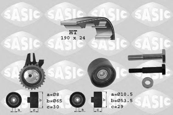 SASIC 1756008 Комплект ременя ГРМ