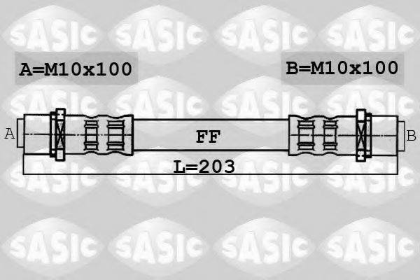 SASIC 6606060 Гальмівний шланг