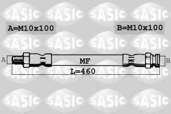 SASIC SBH0179 Гальмівний шланг