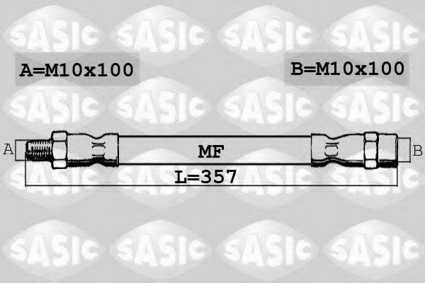 SASIC SBH6273 Гальмівний шланг