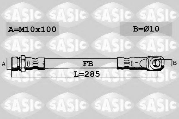 SASIC SBH6372 Гальмівний шланг