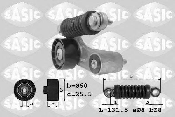 SASIC 1624002 Натягувач ременя, клинового зубча