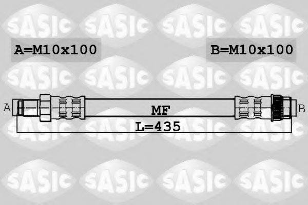 SASIC 6604035 Гальмівний шланг