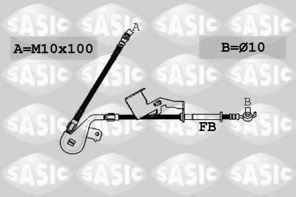 SASIC 6600063 Гальмівний шланг