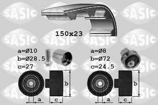 SASIC 1756053 Комплект ременя ГРМ