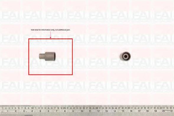 FAI AUTOPARTS T9343 Паразитний / Ведучий ролик, зубчастий ремінь