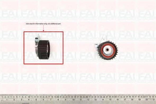 FAI AUTOPARTS T9376 Натяжний ролик, ремінь ГРМ