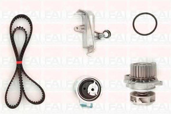 FAI AUTOPARTS TBK3856128 Водяний насос + комплект зубчастого ременя