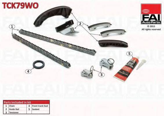 FAI AUTOPARTS TCK79WO Комплект мети приводу розподільного валу