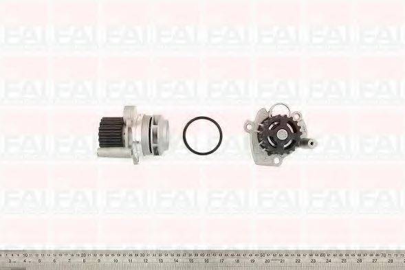 FAI AUTOPARTS WP6438 Водяний насос