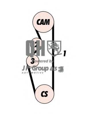 JP GROUP 1512103219 Комплект ременя ГРМ