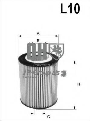 JP GROUP 1318700409 Паливний фільтр