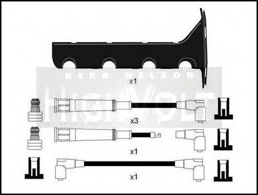 STANDARD OEF036T Комплект дротів запалювання