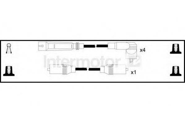 STANDARD 76163 Комплект дротів запалювання