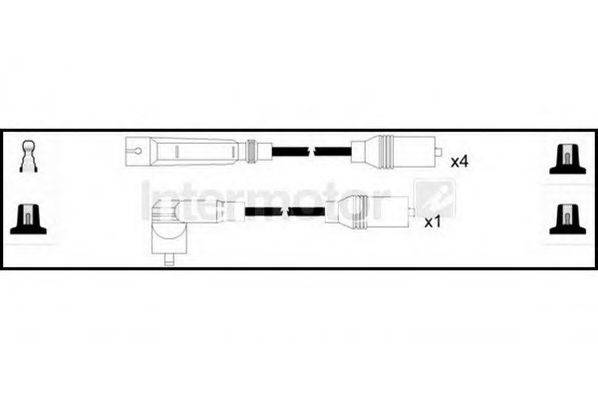 STANDARD 76303 Комплект дротів запалювання