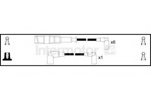 STANDARD 73281 Комплект дротів запалювання