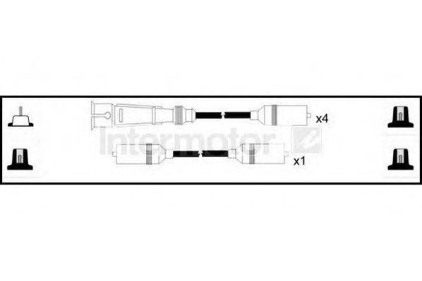 STANDARD 73587 Комплект дротів запалювання