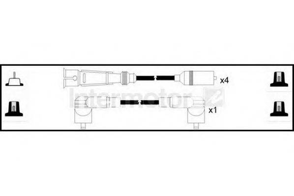 STANDARD 73830 Комплект дротів запалювання