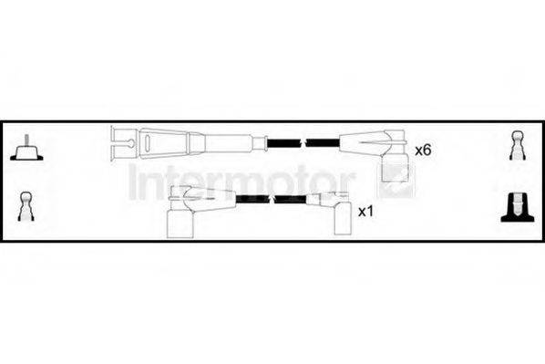 STANDARD 73282 Комплект дротів запалювання