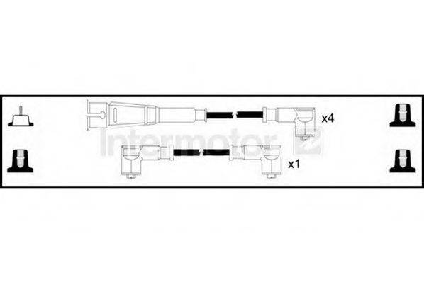 STANDARD 76326 Комплект дротів запалювання