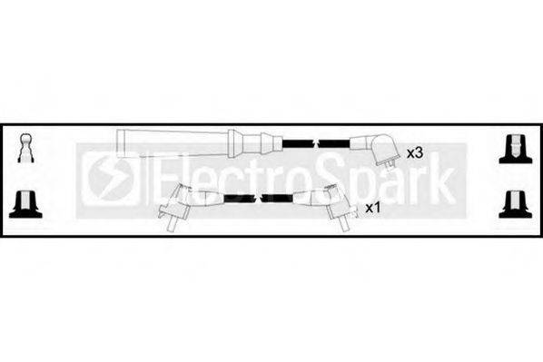 STANDARD OEK799 Комплект дротів запалювання