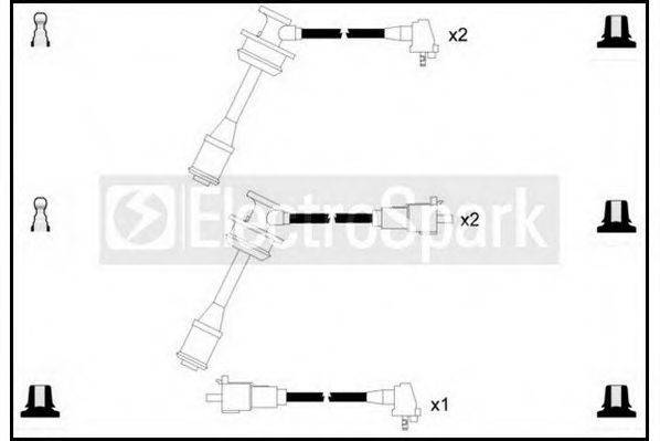 STANDARD OEK262 Комплект дротів запалювання