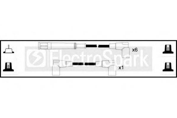 STANDARD OEK418 Комплект дротів запалювання