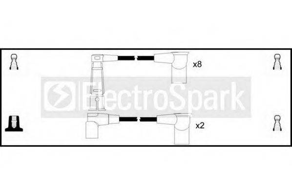 STANDARD OEK739 Комплект дротів запалювання