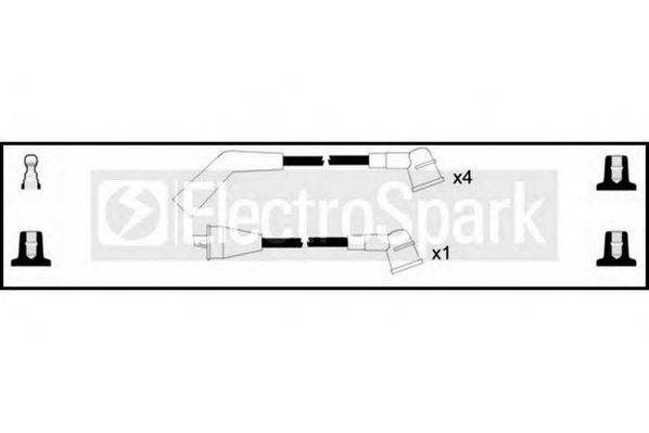 STANDARD OEK508 Комплект дротів запалювання