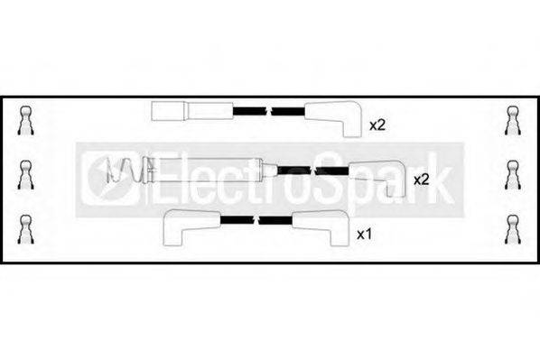 STANDARD OEK1027 Комплект дротів запалювання