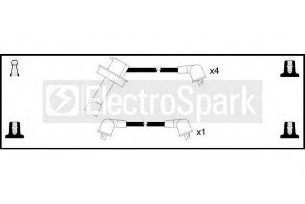 STANDARD OEK1039 Комплект дротів запалювання