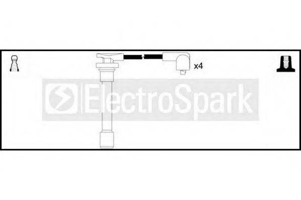 STANDARD OEK093 Комплект дротів запалювання