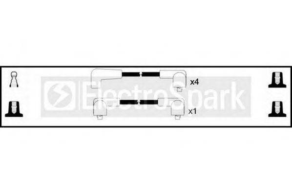 STANDARD OEK038 Комплект дротів запалювання