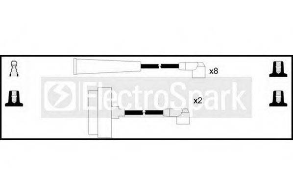 STANDARD OEK065 Комплект дротів запалювання