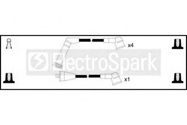 STANDARD OEK628 Комплект дротів запалювання