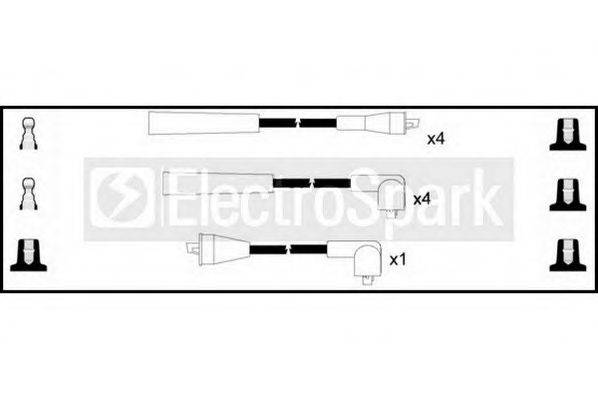 STANDARD OEK930 Комплект дротів запалювання