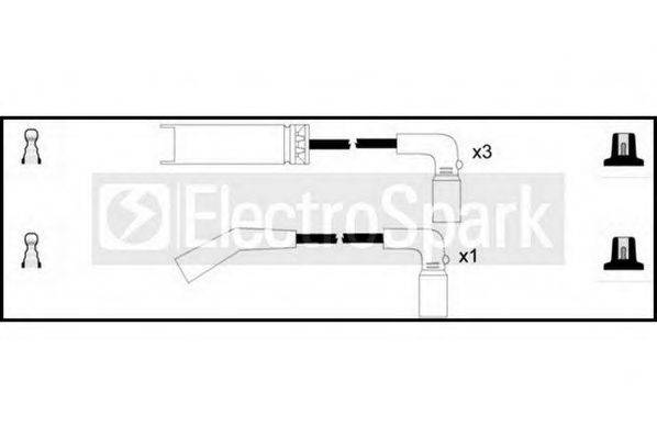 STANDARD OEK645 Комплект дротів запалювання