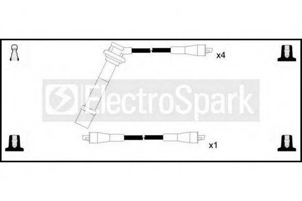 STANDARD OEK512 Комплект дротів запалювання