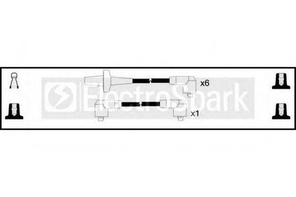 STANDARD OEK886 Комплект дротів запалювання