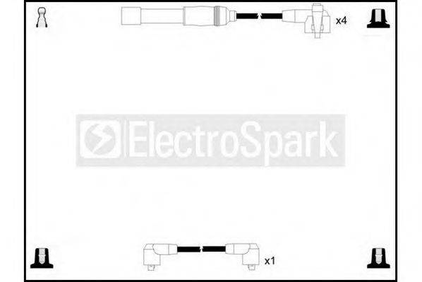 STANDARD OEK277 Комплект дротів запалювання