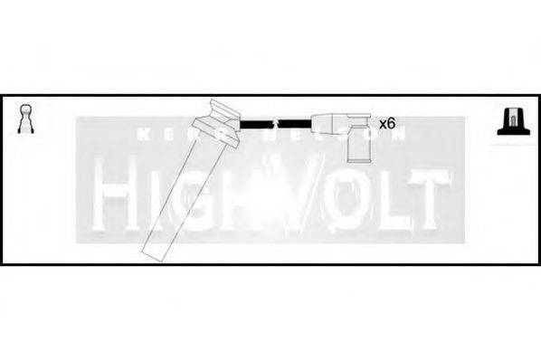 STANDARD OEF761 Комплект дротів запалювання