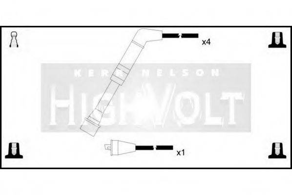 STANDARD OEF159 Комплект дротів запалювання